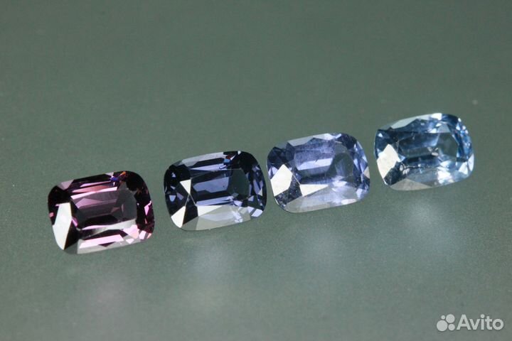 Комплект контрастных шпинелей 4,3 карата