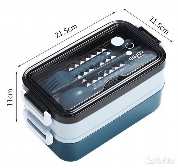 Контейнер Ланч-бокс с подогревом