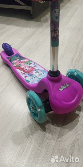 Самокат новый для девочки Enchantimals