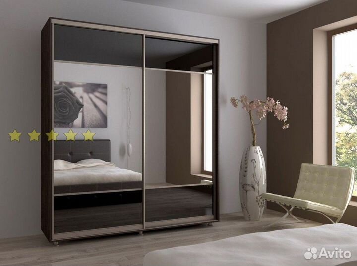 Шкаф с зеркалом на заказ по вашим размерам