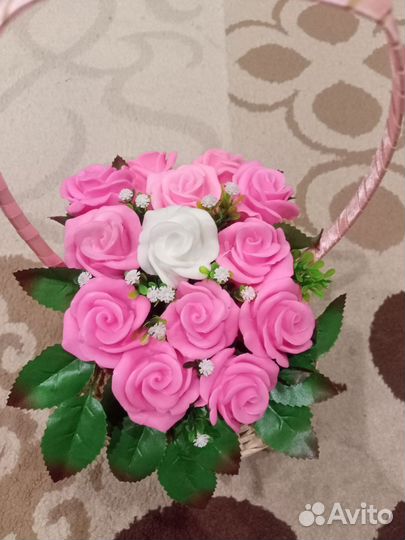 Мыльные букеты