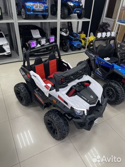 Детский электромобиль двухместный