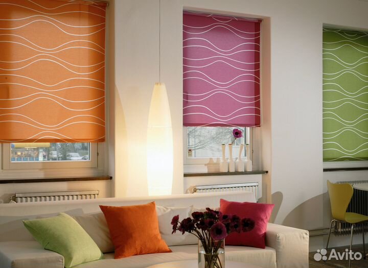 Рулонные шторы на заказ 