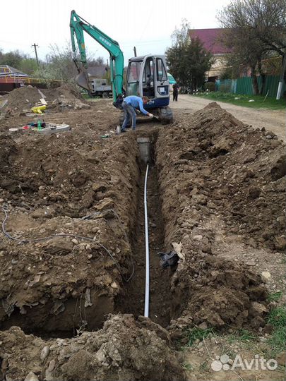 Услуги Мини экскаватор