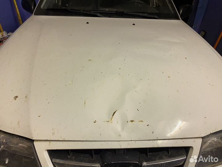 Капот на daewoo nexia