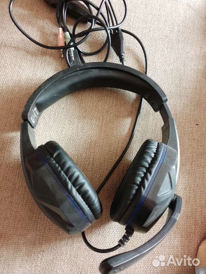 Игровые наушники с микрофоном