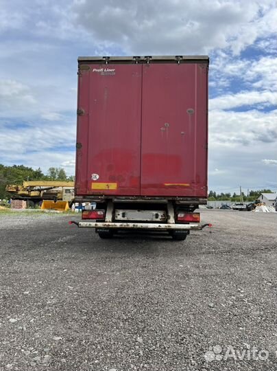 Полуприцеп тентованный Krone SD, 2008