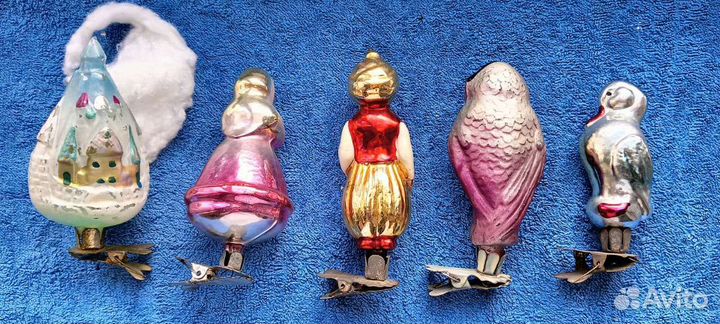 Елочные игрушки СССР