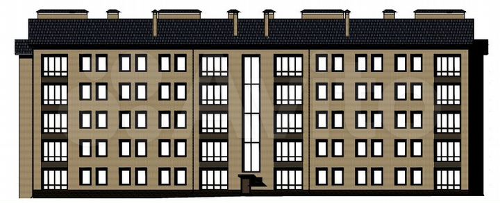 1-к. квартира, 40,5 м², 3/5 эт.