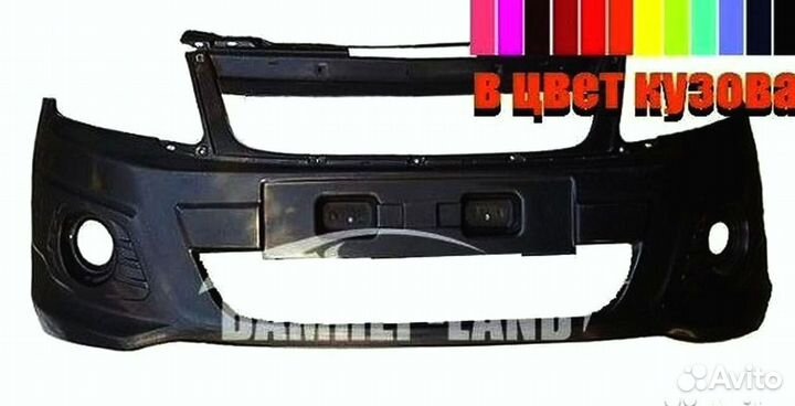 Бампер передний LADA granta спорт аналог Новый Люб