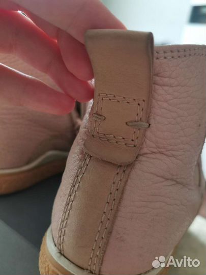 Ботинки натуральная кожа 34 и резиновые сапоги 32