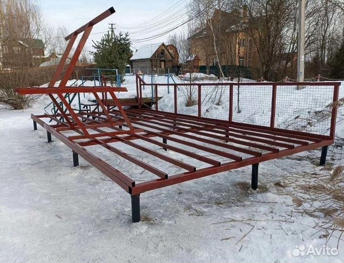 Закручивание винтовых свай