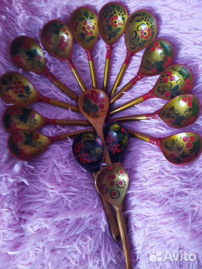 Ложки деревянные СССР