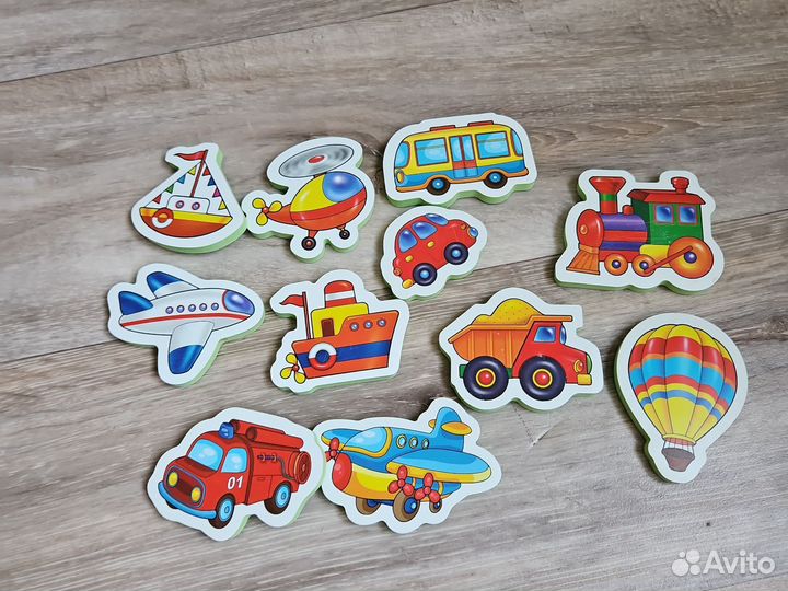 Игрушки пакетом. Для купания, ксилофон