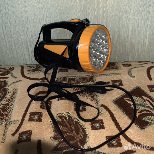 Фонарь аккумуляторный светодиодный