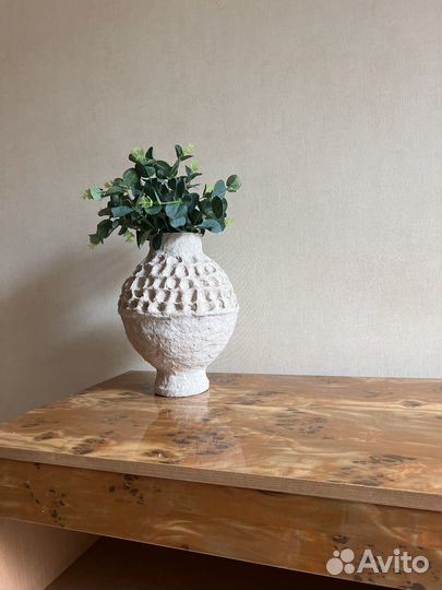 Ваза декоративная для сухоцветов