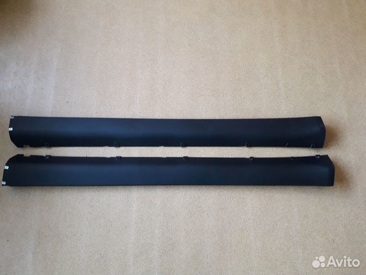 Накладки на пороги на Ниву Шевроле Бертоне Bertone