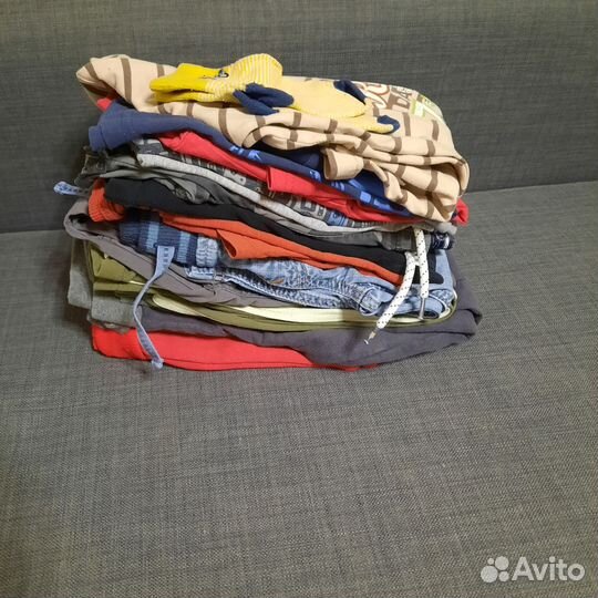 Вещи пакетом для мальчика, размер 110