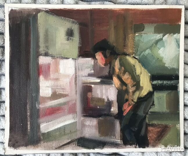 Картины маслом (небольшие этюды, композиции)