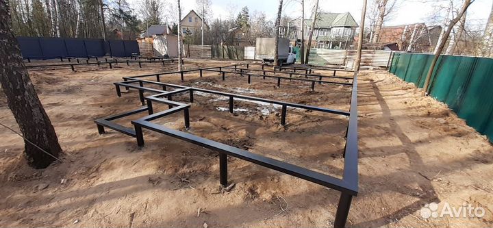 Винтовые сваи под ключ