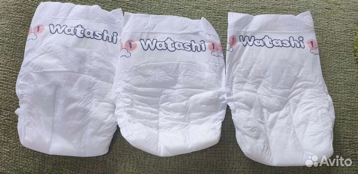 Подгузники 1,2,3