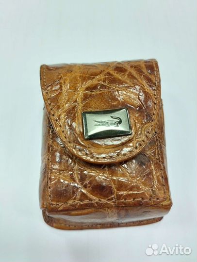 Футляр для зажигалки натуральная кожа крокодила