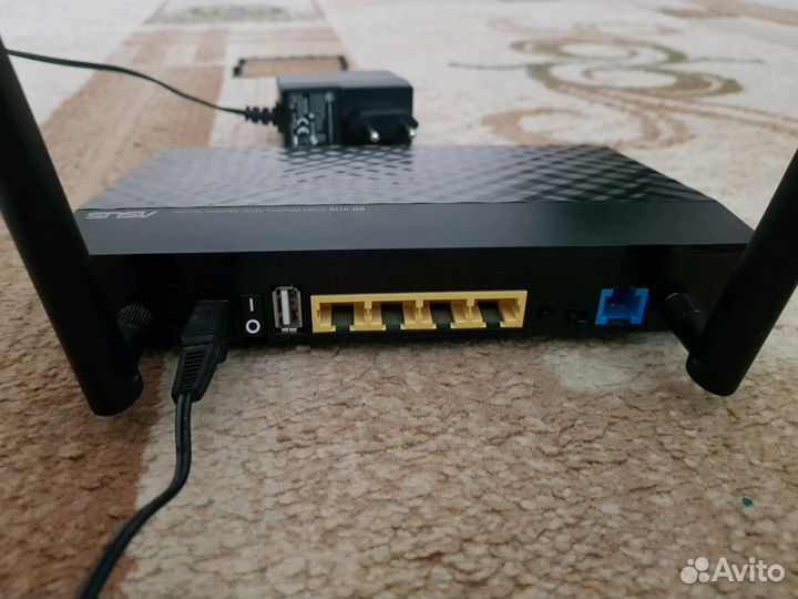 Modem router asus DSL n12u