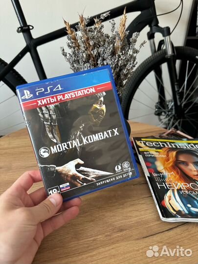 Диски на ps4 Mortal Kombat X