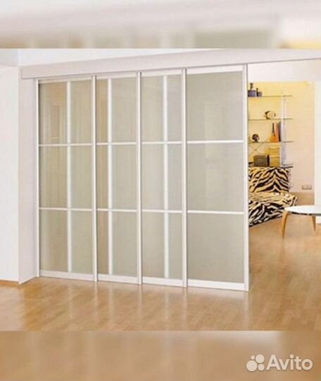 Межкомнатные перегородки. Раздвижные перегородки