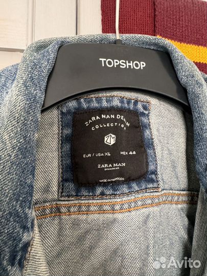 Джинсовка мужская zara