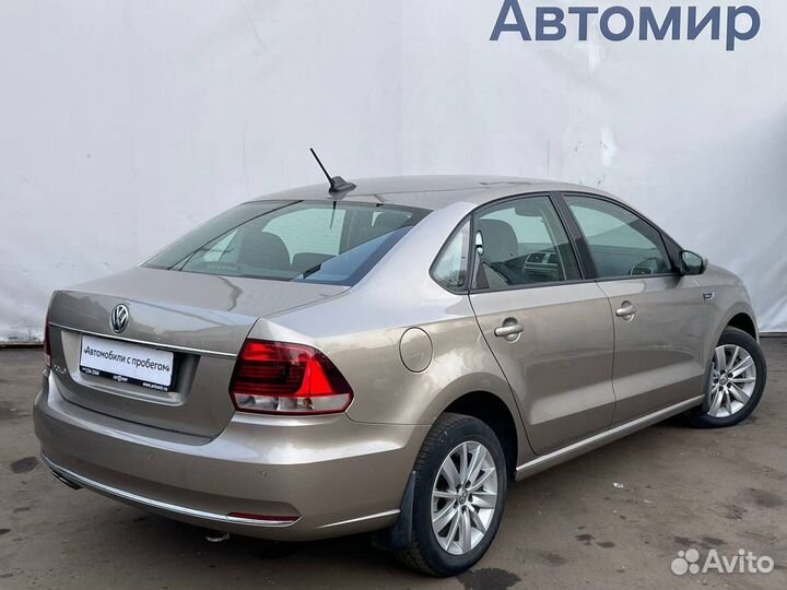 Volkswagen Polo 1.4 AMT, 2017, 50 865 км