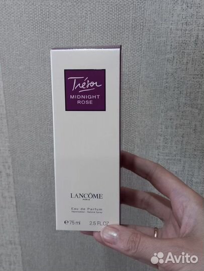 Lancome tresor midnight rose 75мл тестер оригинал