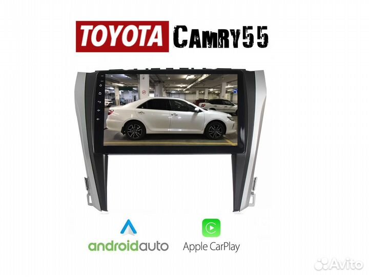 Topway Toyota Camry 55 LTE CarPlay 6/128gb