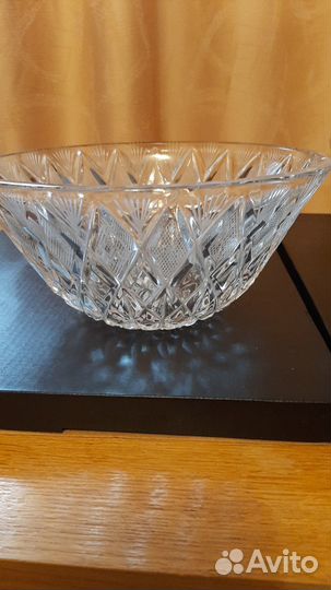 Ваза салатница Хрусталь (СССР)