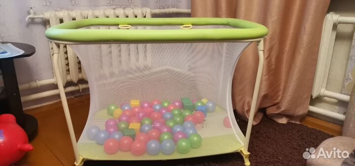 Манеж детский складной