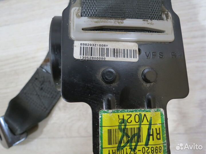 Ремень безопасности правый Hyundai i40