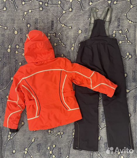 Костюм горнолыжный Volkl + шапка для девочки