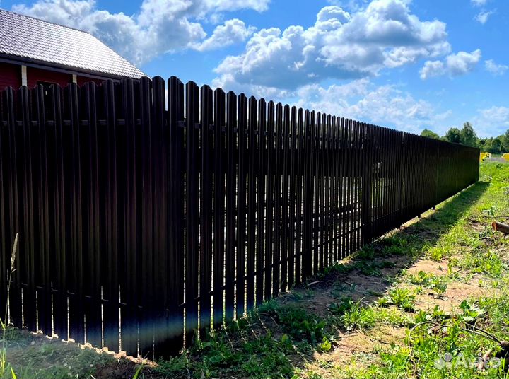 Забор под ключ