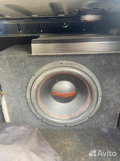 Сабвуфер и усилитель