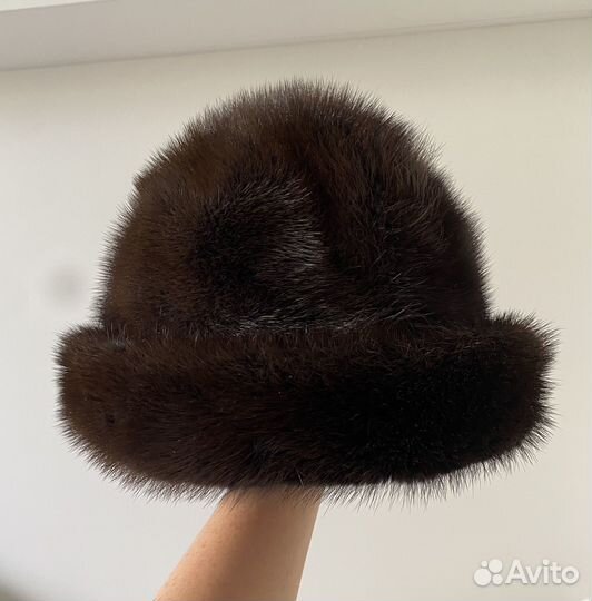 Шапка норковая женская