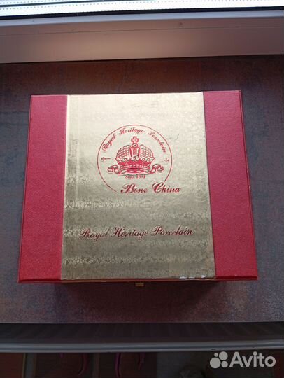 Подарочный набор чашка с блюдцем