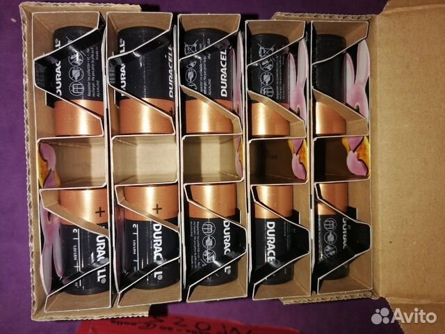 Батарейки duracell LR14/MN1400 1.5V/B alkaline