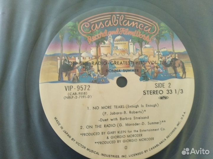 2 LP Donna Summer – On The Radio: