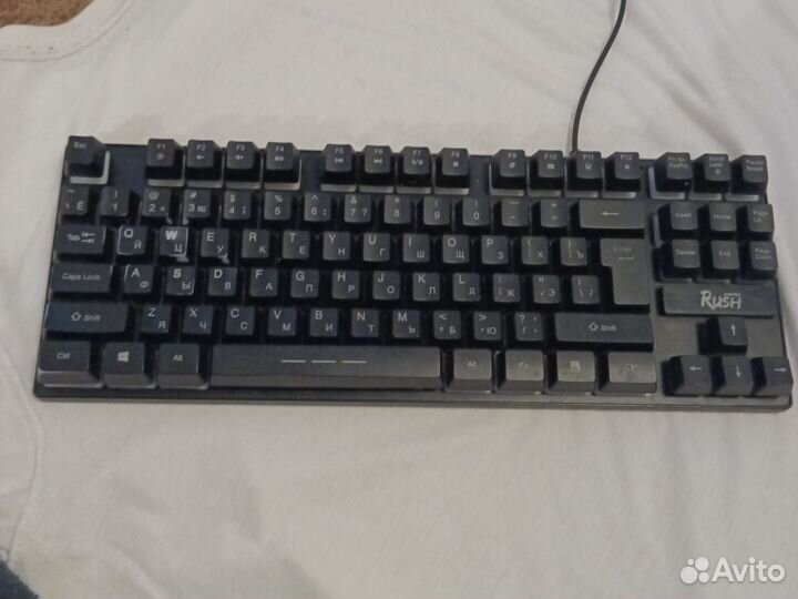 Мембранная клавиатура с подсветкой