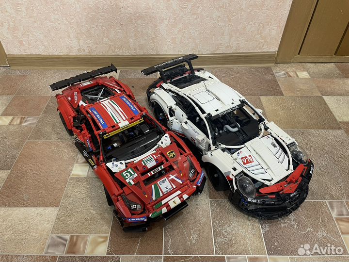 Lego technic 42125 и 42096