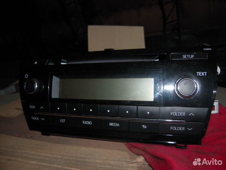 Магнитола Тойота Королла Е 180 2013 Toyota Corolla