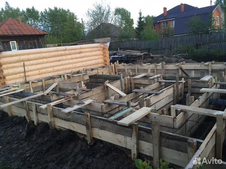 Заборы, бетонные работы