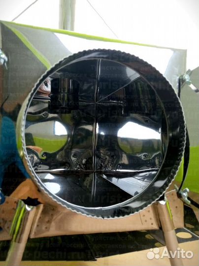 Печь для палатки Пошехонка Средняя на 30 л. c 3D э