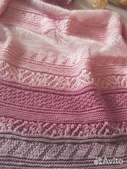 Вязаный платок