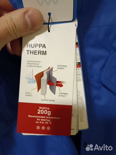 Huppa vivian зимняя парка 158 см